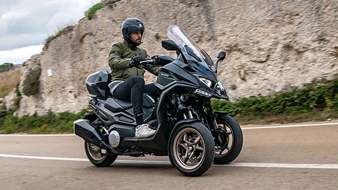 Kommt doch erst 2022: KYMCO CV3 -